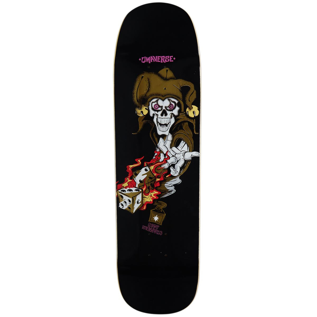 Umaverse Cody Jester on Maite Shape Skateboard Deck - 8.70