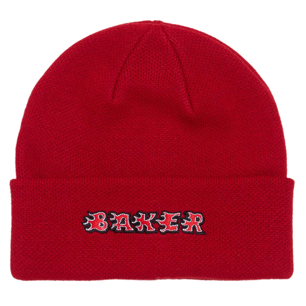 Baker Flames Beanie - Red image 1