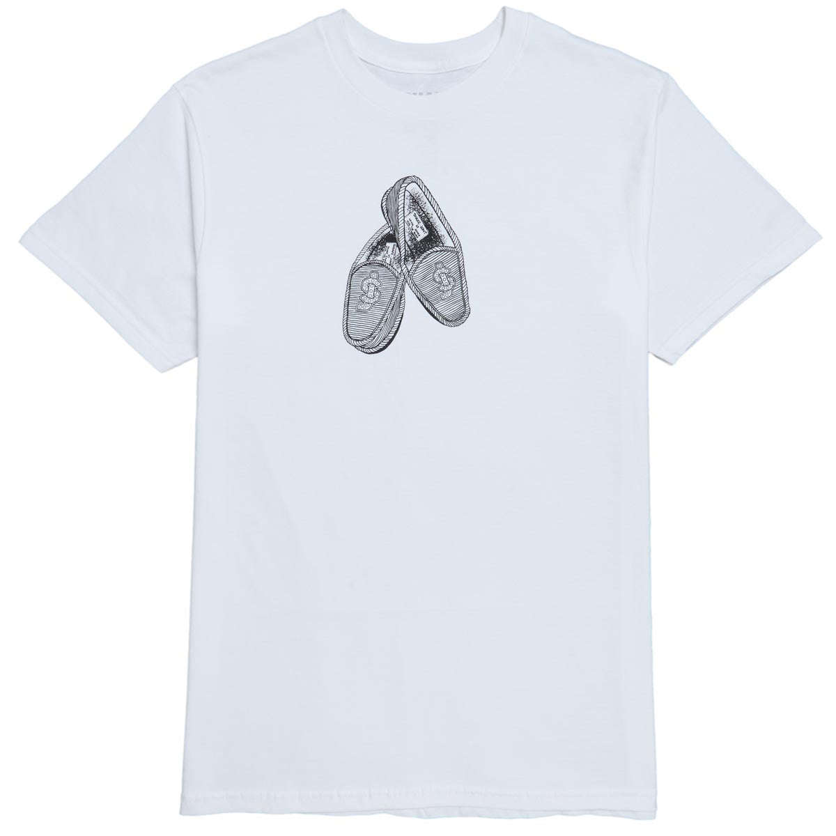 Shake Junt Slippers T-Shirt - White image 1