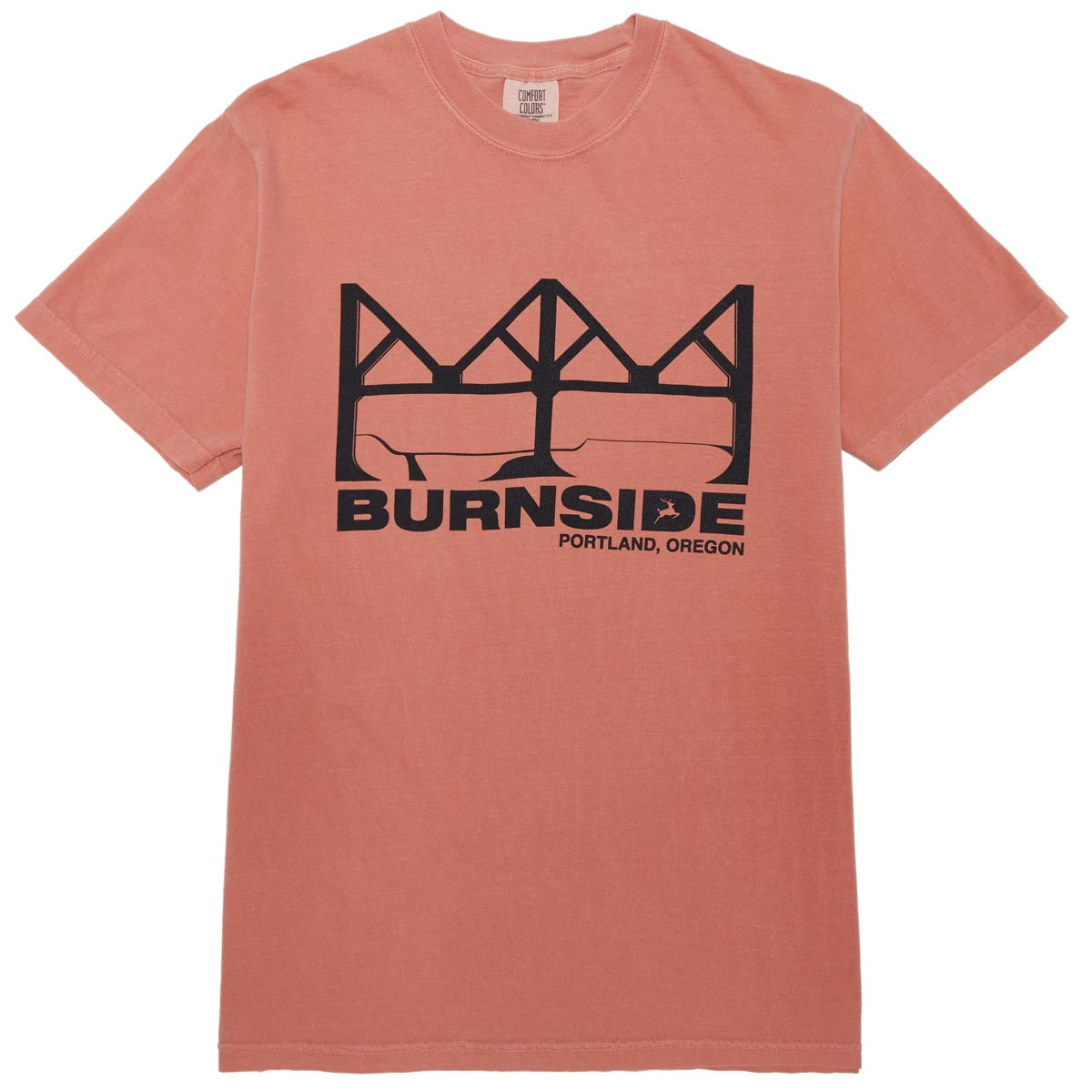 Burnside Official T-Shirt - Salmon image 1