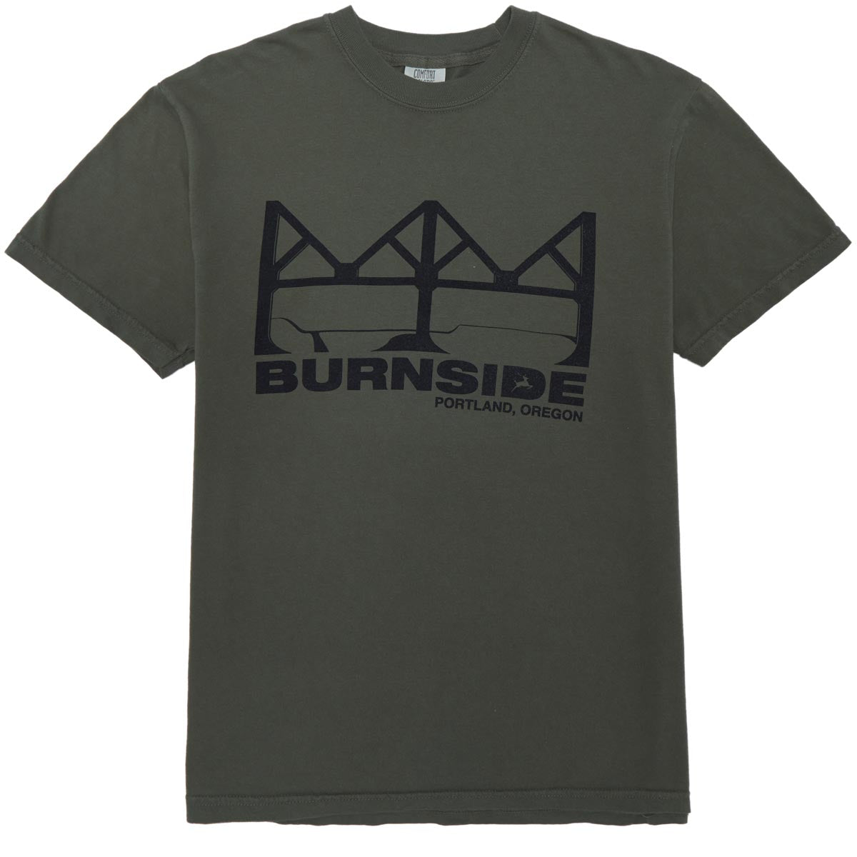 Burnside Official T-Shirt - Army Green image 1