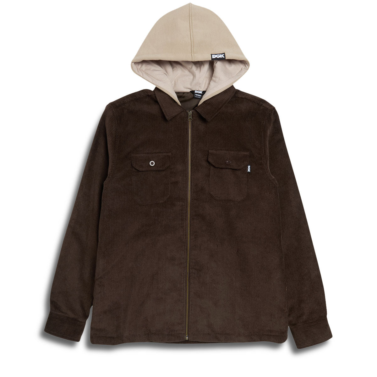 DGK Skateboards Eternity Corduroy Jacket - Brown image 1