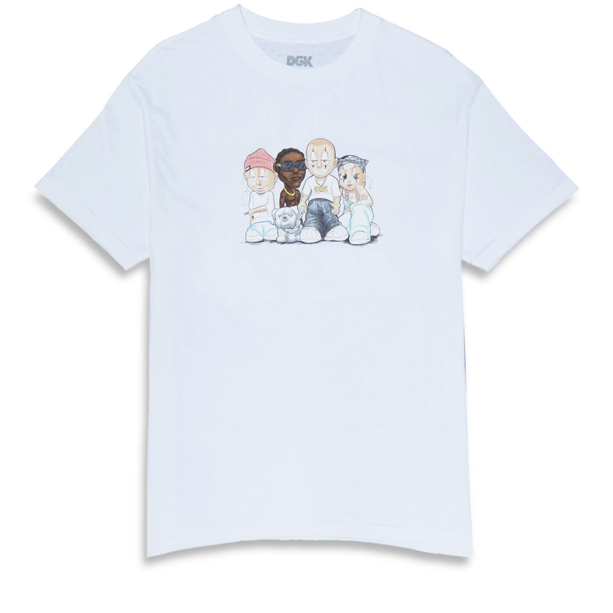 DGK Skateboards Family First T-Shirt - White image 1