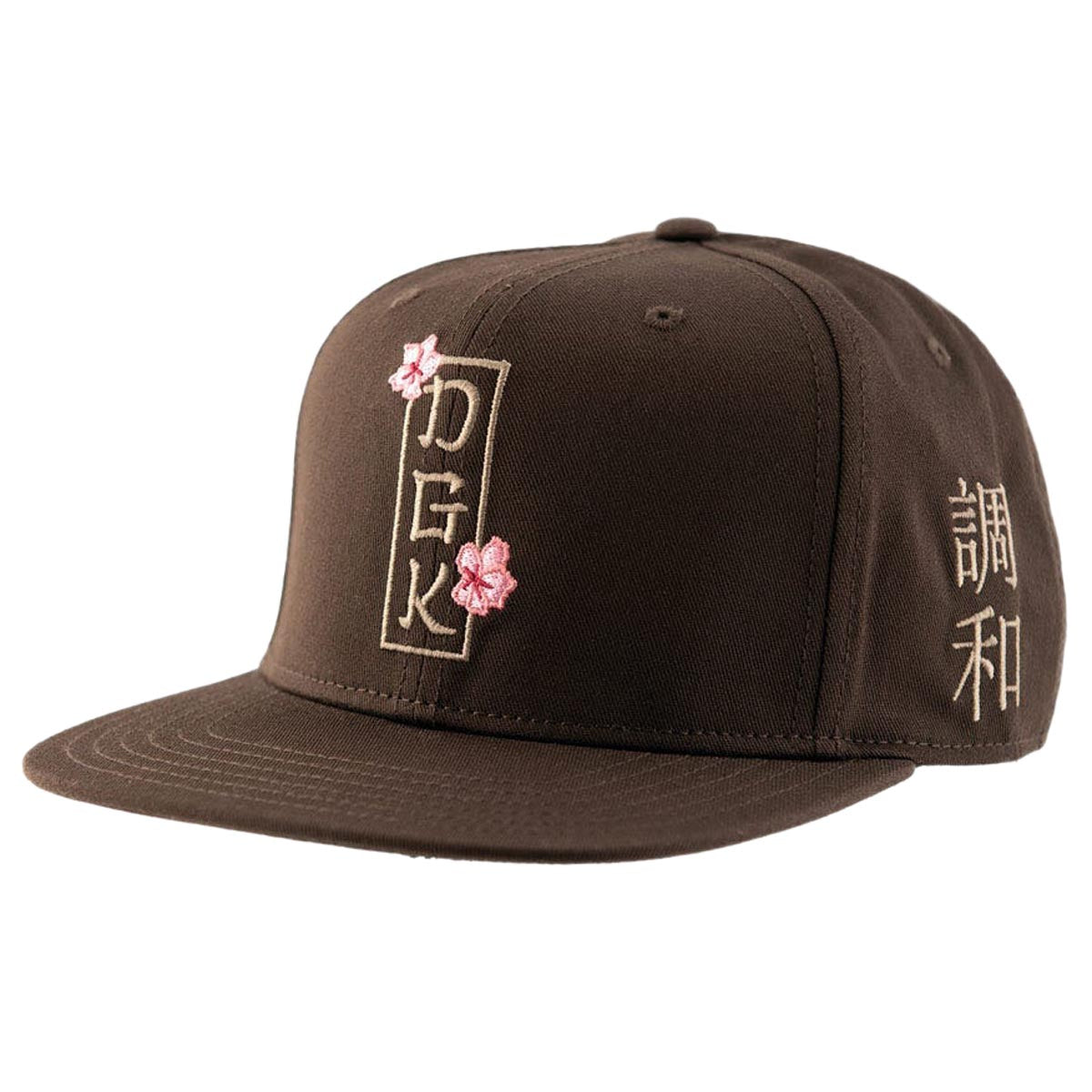 DGK Skateboards Eternity Snapback Hat - Brown image 1