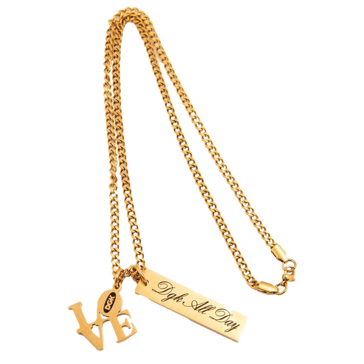 DGK Skateboards Love Necklace - Gold image 1