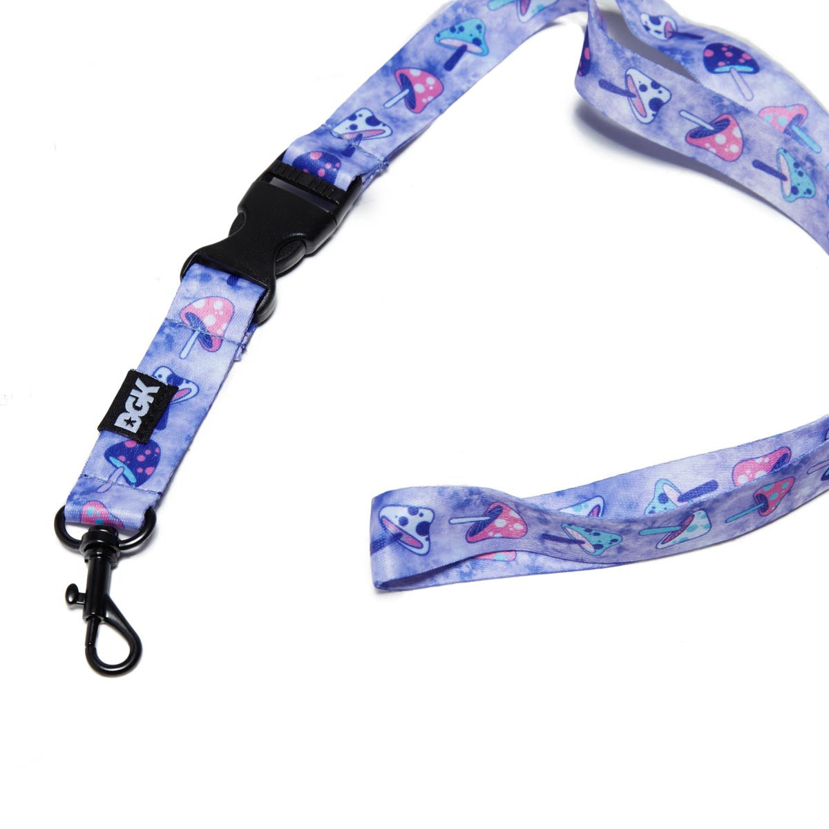 DGK Skateboards Trippy Lanyard - Purple Tie Dye image 2