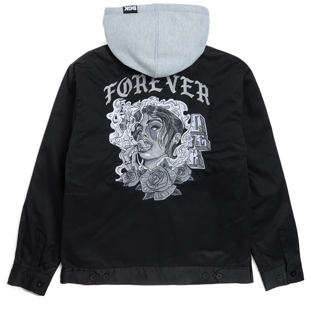 DGK Nuestra Hooded Jacket - Black image 1