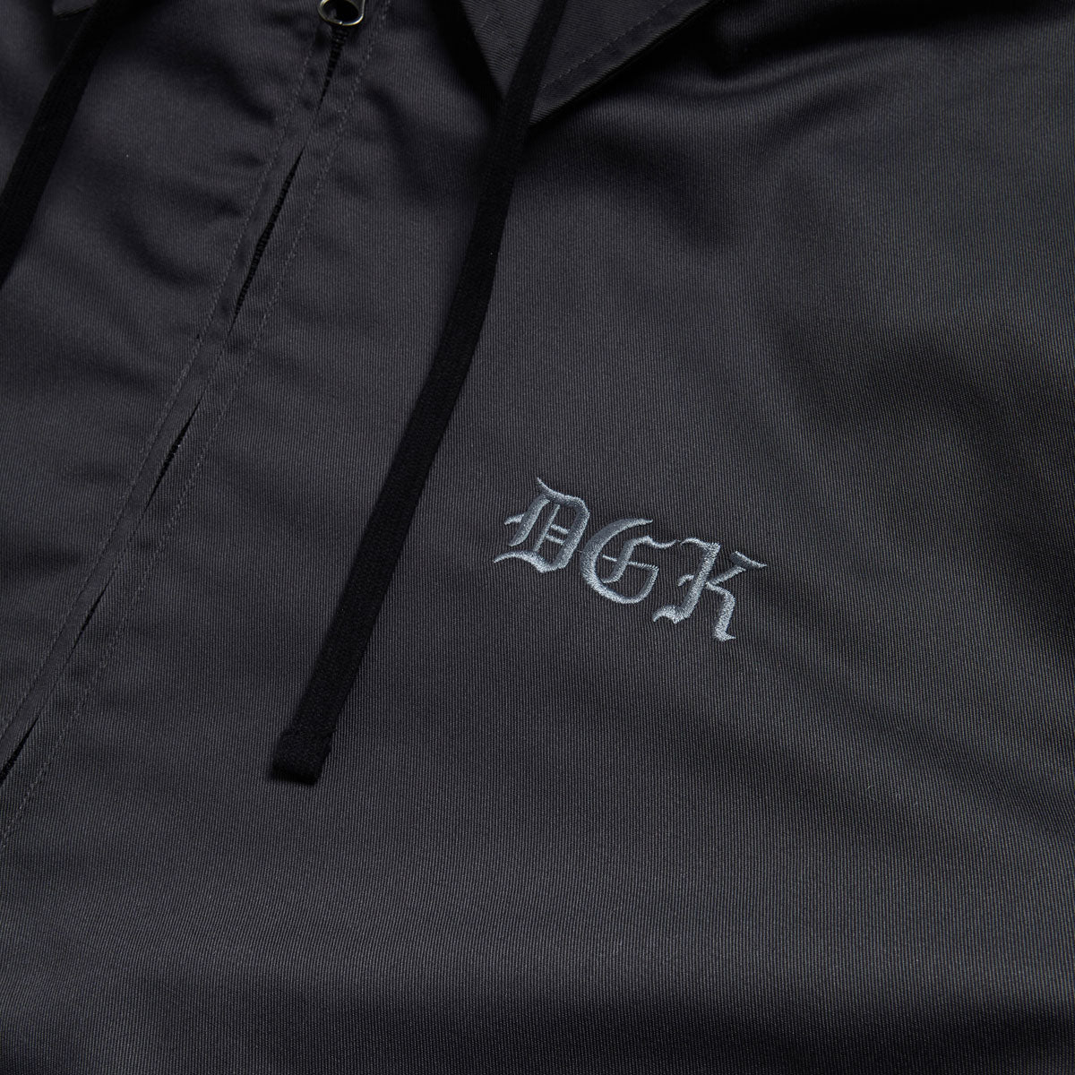 DGK Nuestra Hooded Jacket - Charcoal image 4