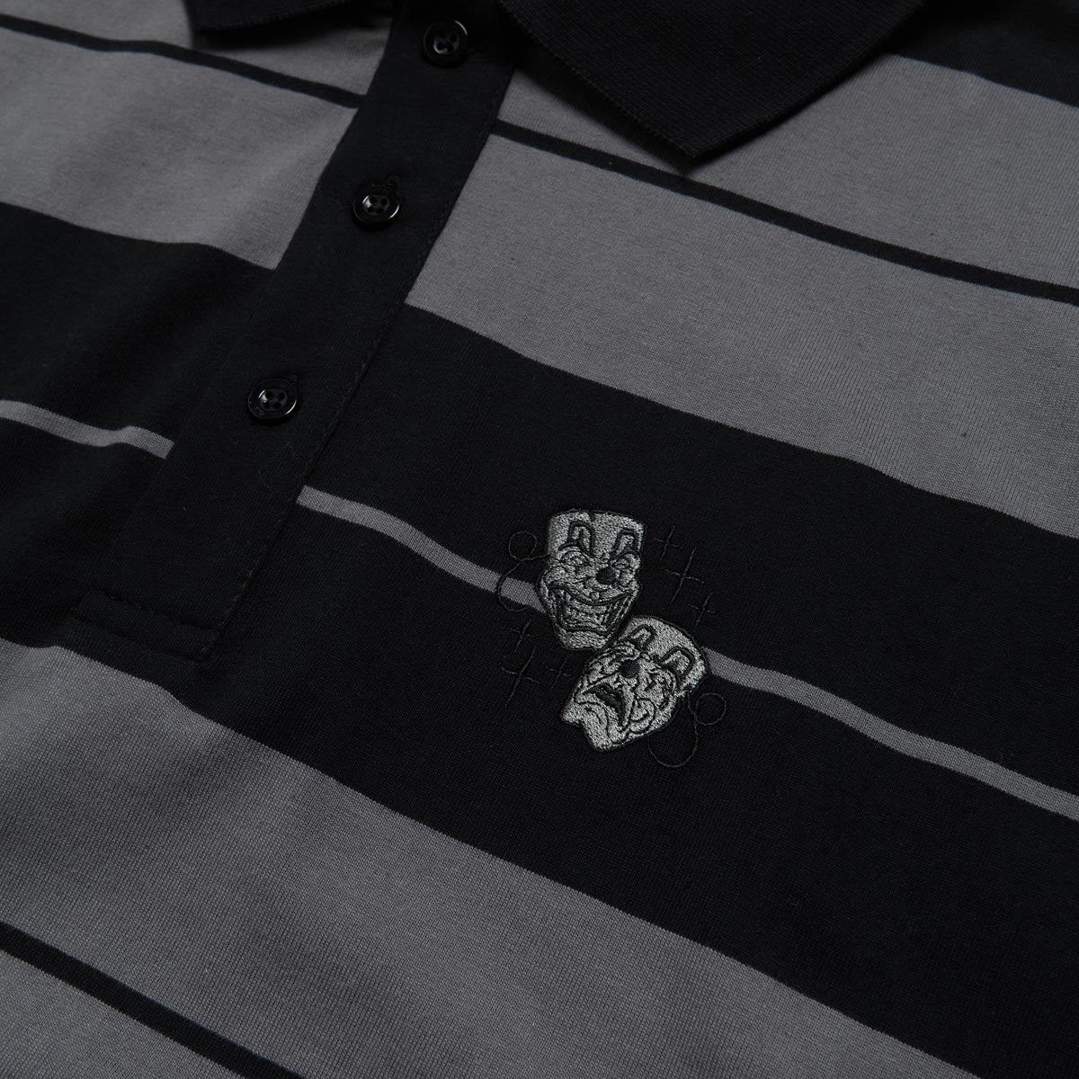 DGK Mindset Polo Shirt - Black/Gray image 2