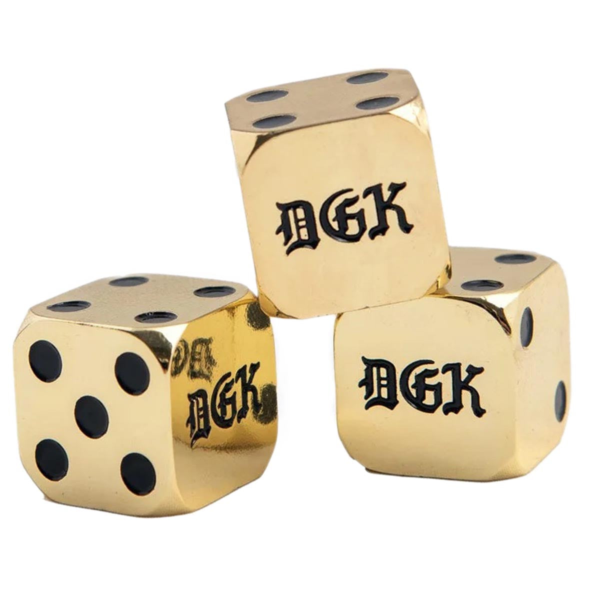 DGK Cee-lo Dice - Gold image 1