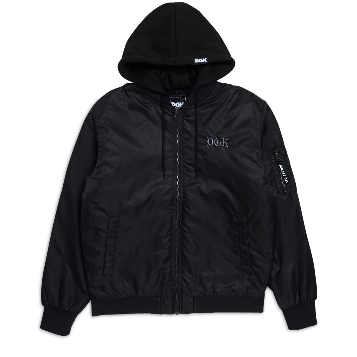 DGK Mindset Bomber Jacket - Black image 1