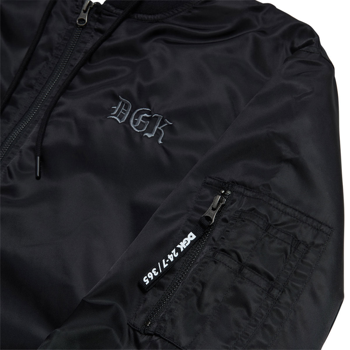 DGK Mindset Bomber Jacket - Black image 3