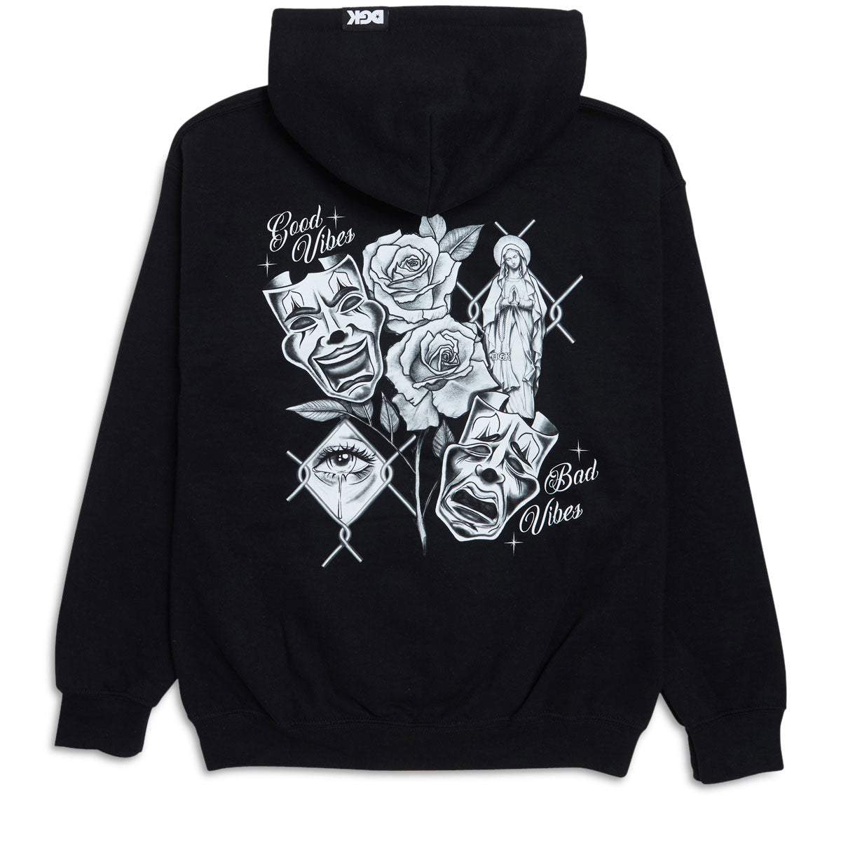 DGK Sad Girl Fleece Hoodie - Black image 1