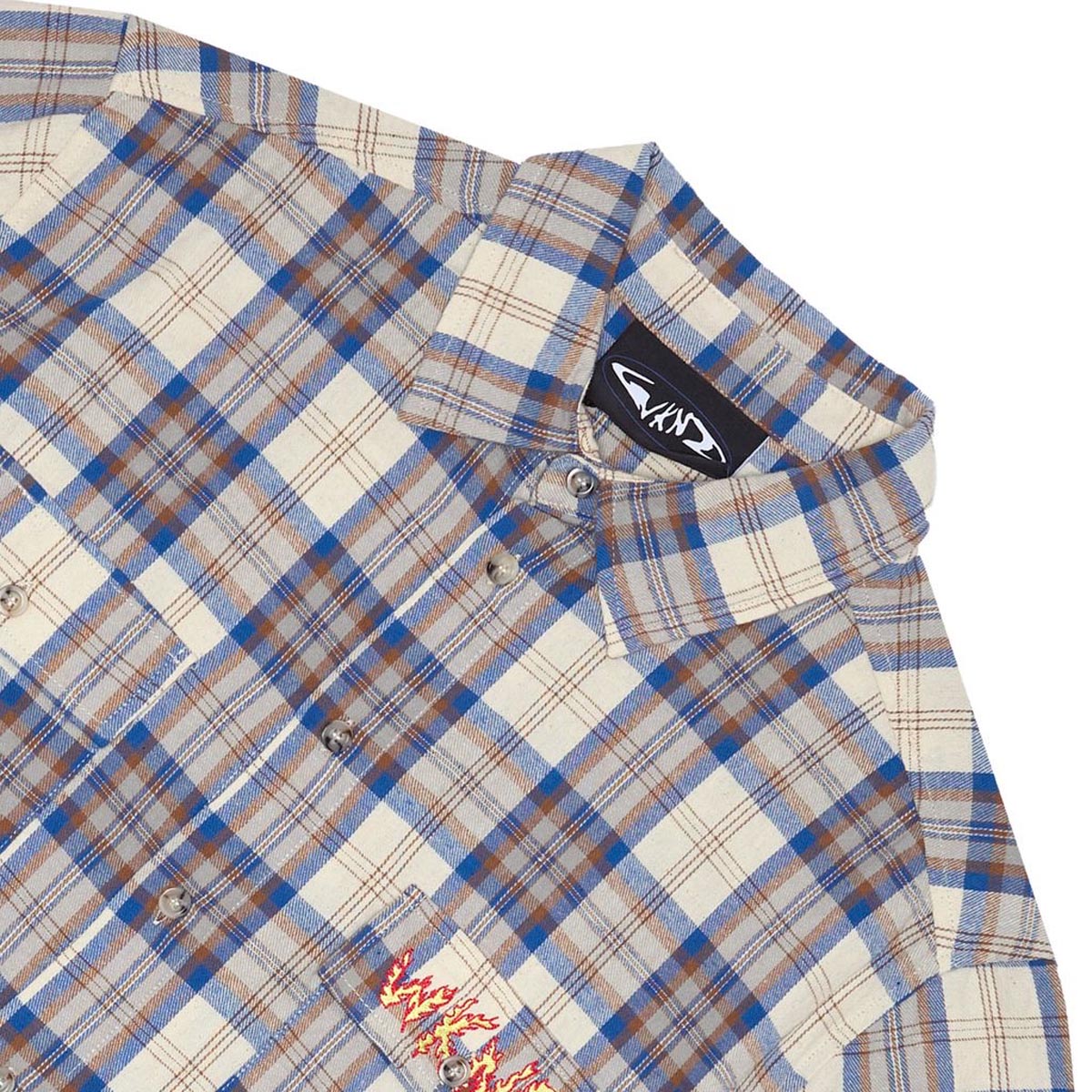 WKND Wilson Shirt - Brown/Blue Plaid image 2