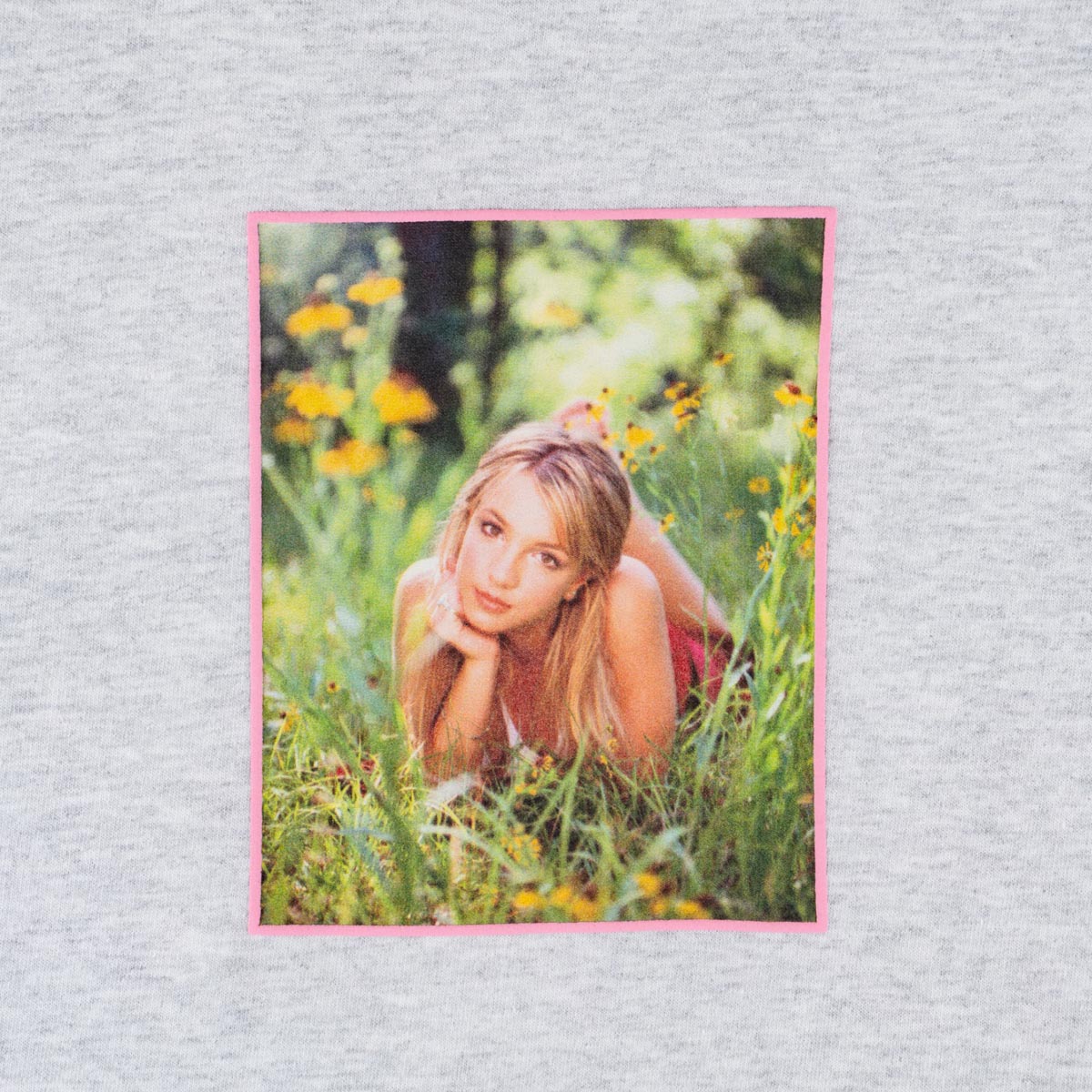 Welcome x Britney Daisies T-Shirt - Heather image 3