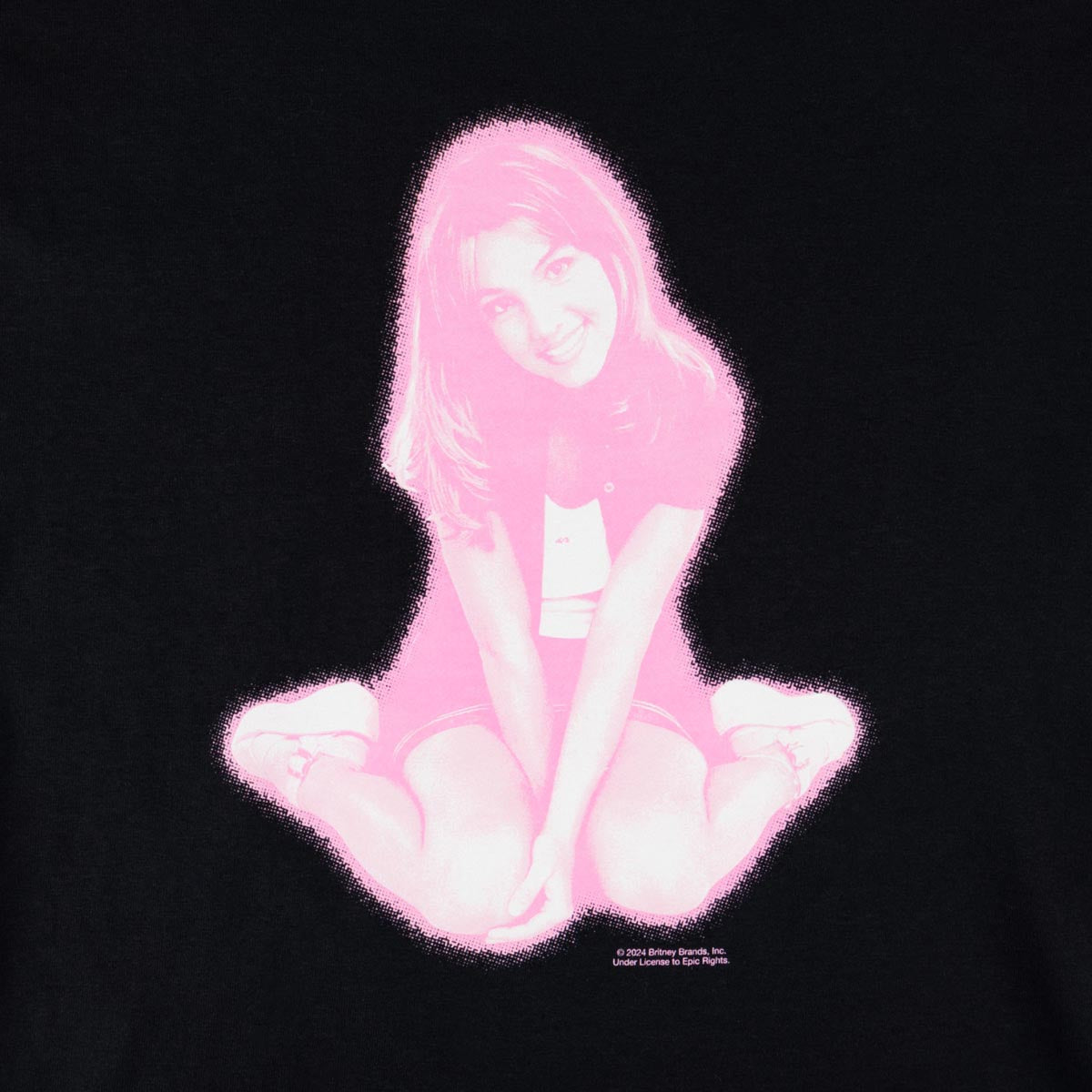 Welcome x Britney Flower T-Shirt - Black image 4