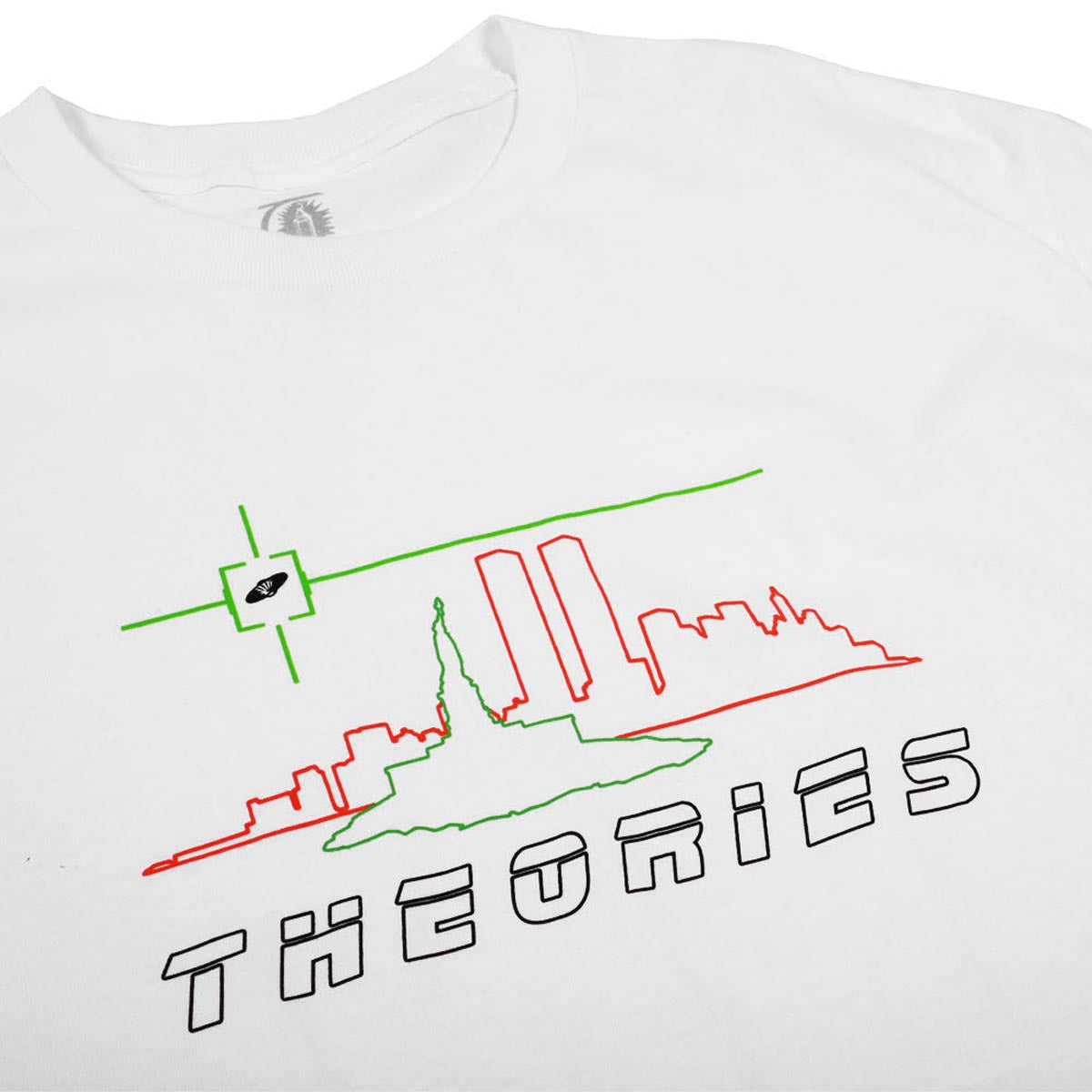 Theories Crosshairs T-Shirt - White image 2