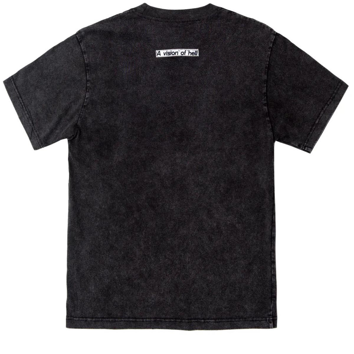 Hoddle Visions Logo T-Shirt - Black Wash image 1