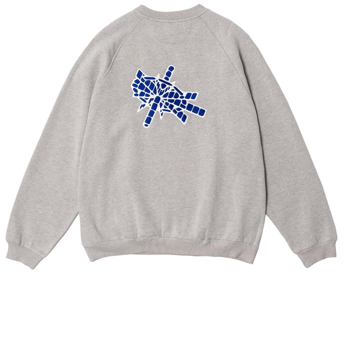 Hoddle Satellite Crew Sweater - Heather Grey image 2