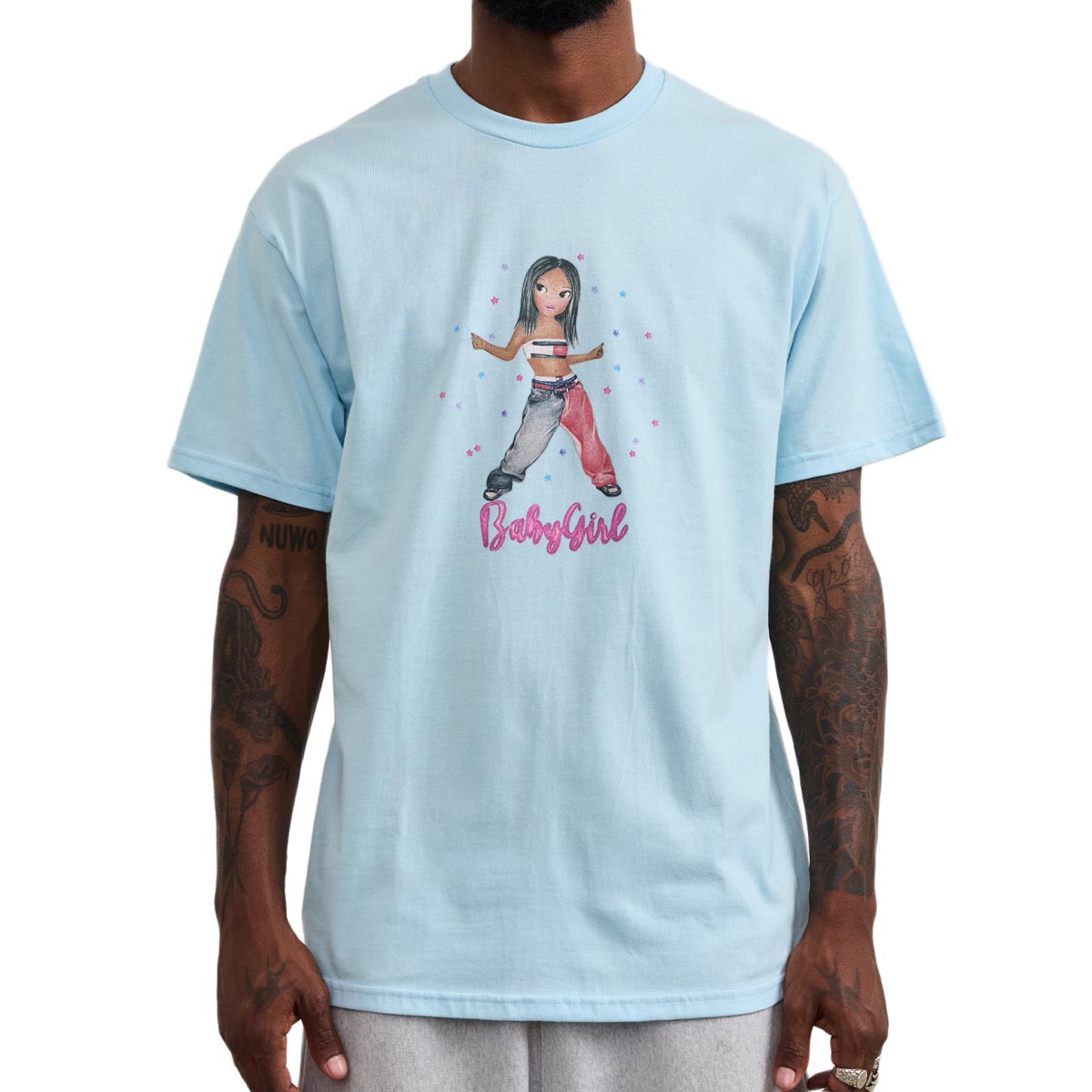 AM-FM Babygirl T-Shirt - Light Blue image 2