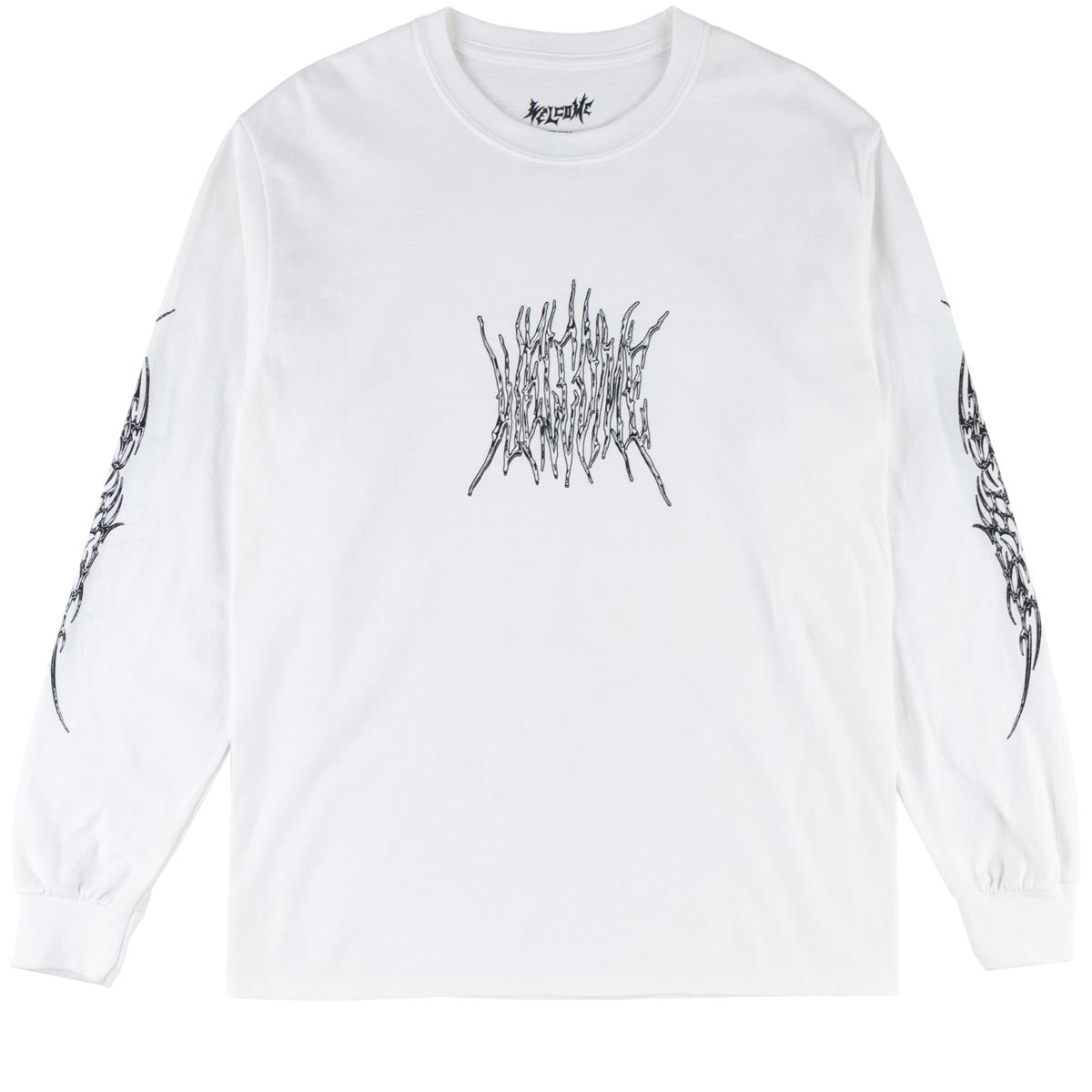 Welcome Chasm Long Sleeve T-Shirt - White image 1