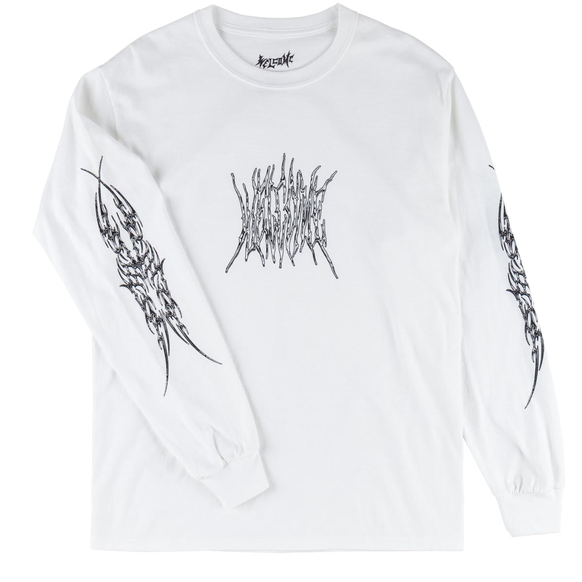 Welcome Chasm Long Sleeve T-Shirt - White image 2