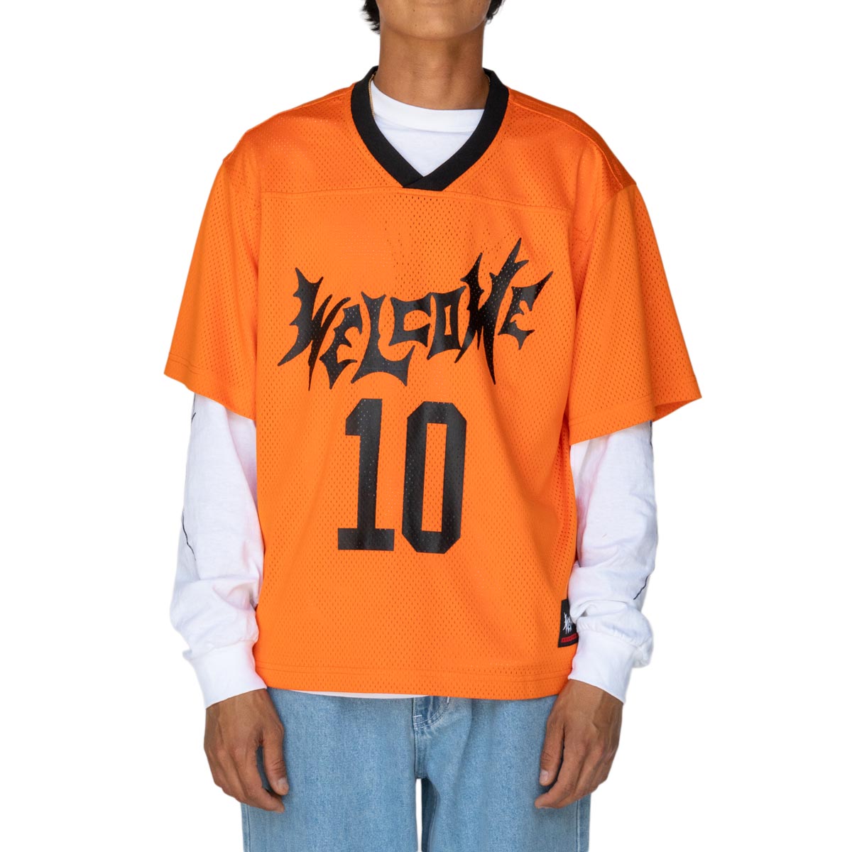 Welcome Huddle Mesh Football Jersey - Puffin image 1