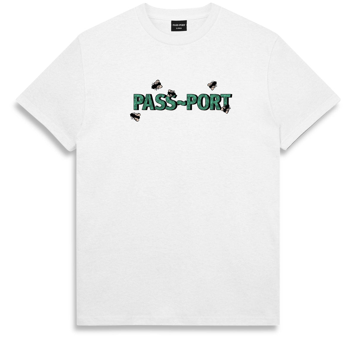 Passport Wot Flies T-Shirt - White image 1