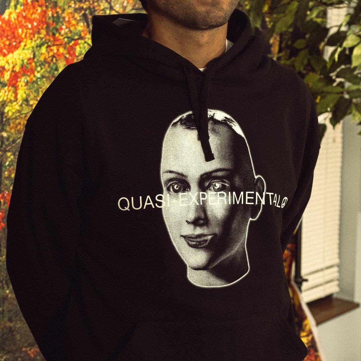 Quasi Experimental Hoodie - Black image 2