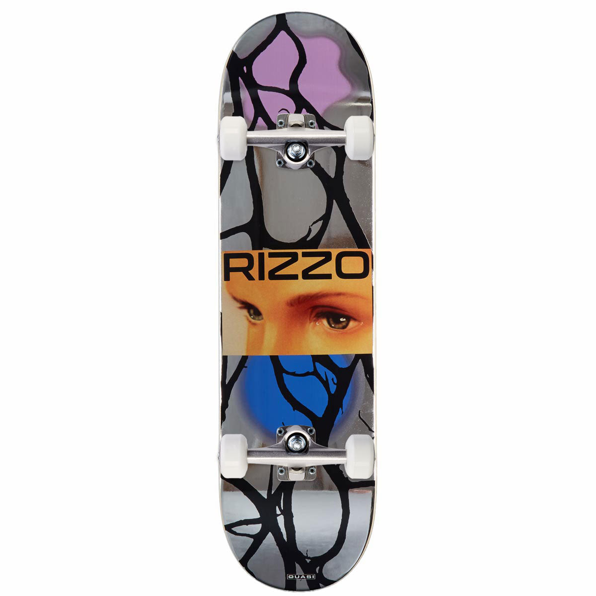 Quasi Rizzo Tearz Skateboard Complete - Assorted - 8.375