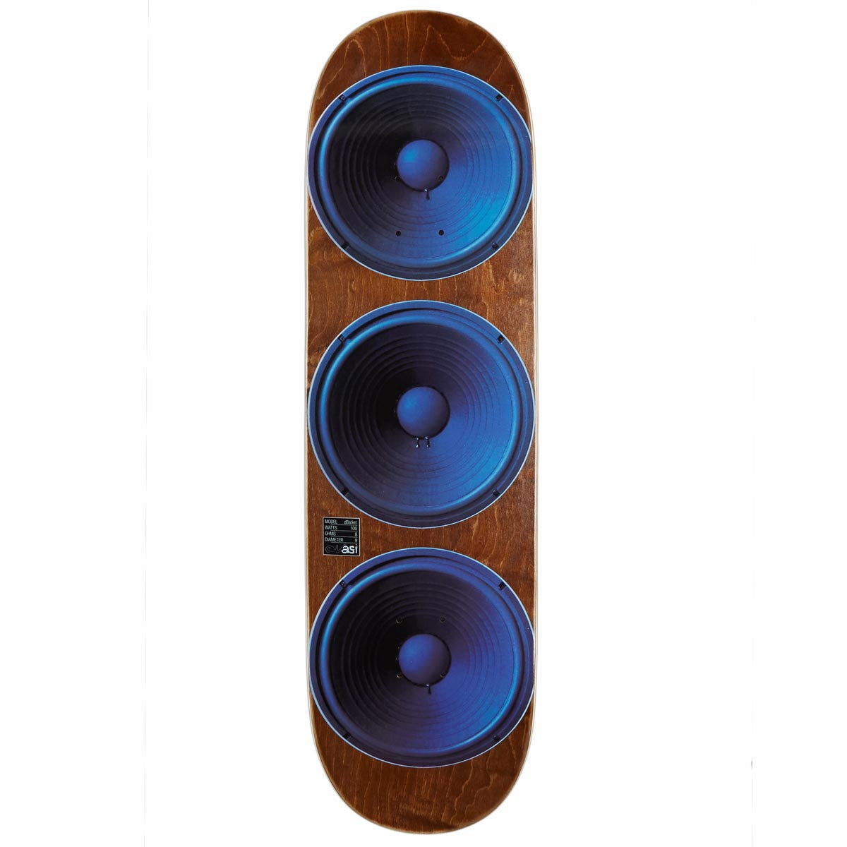 Quasi Barker Speakerhead Skateboard Deck - Assorted - 8.75