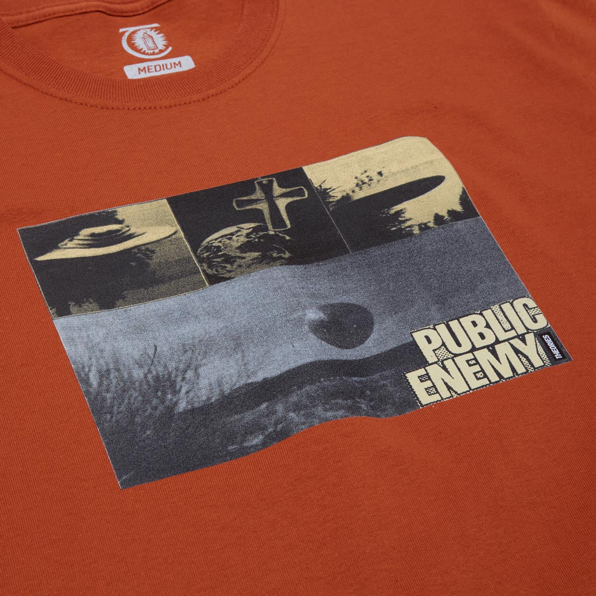 Theories Public Enemy T-Shirt - Texas Orange image 2