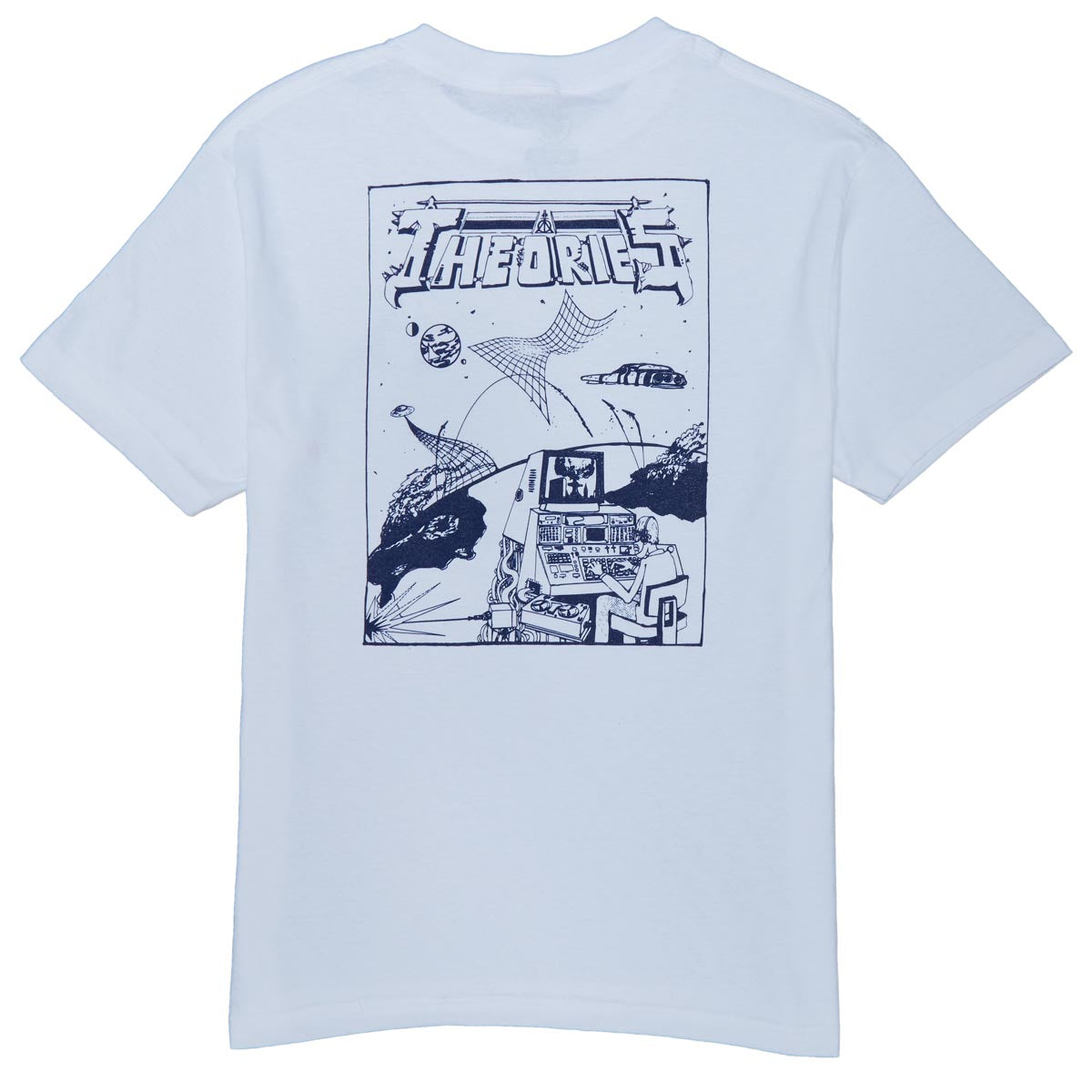 Theories Future Is Now T-Shirt - White image 1