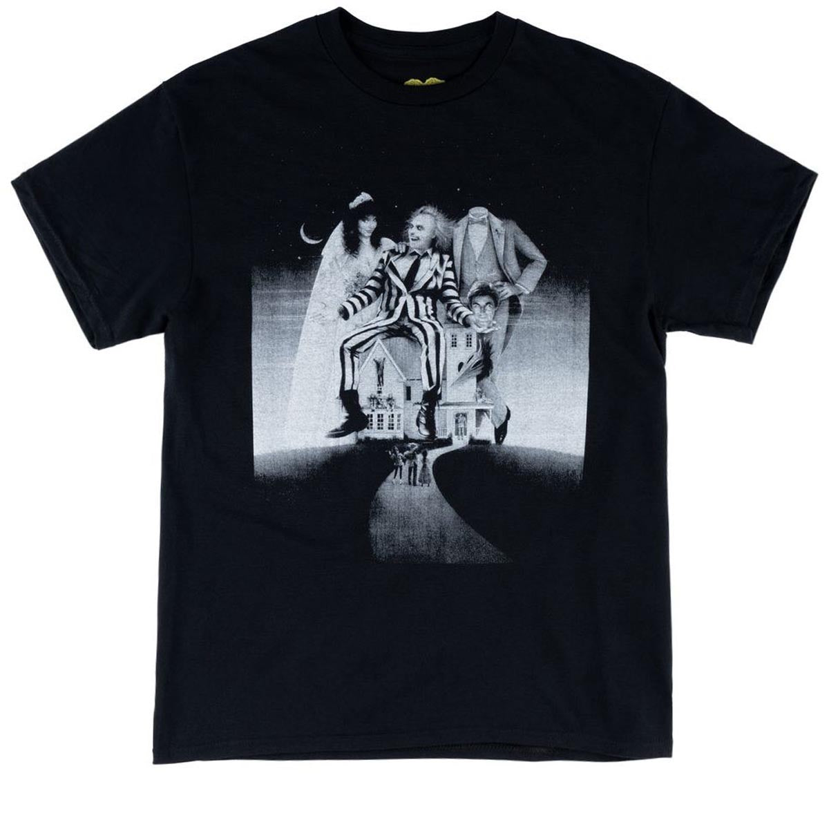 Welcome x Beetlejuice Showtime T-Shirt - Black image 1