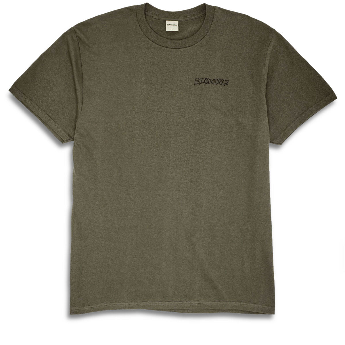 Fucking Awesome A Broken System T-Shirt - Olive image 2