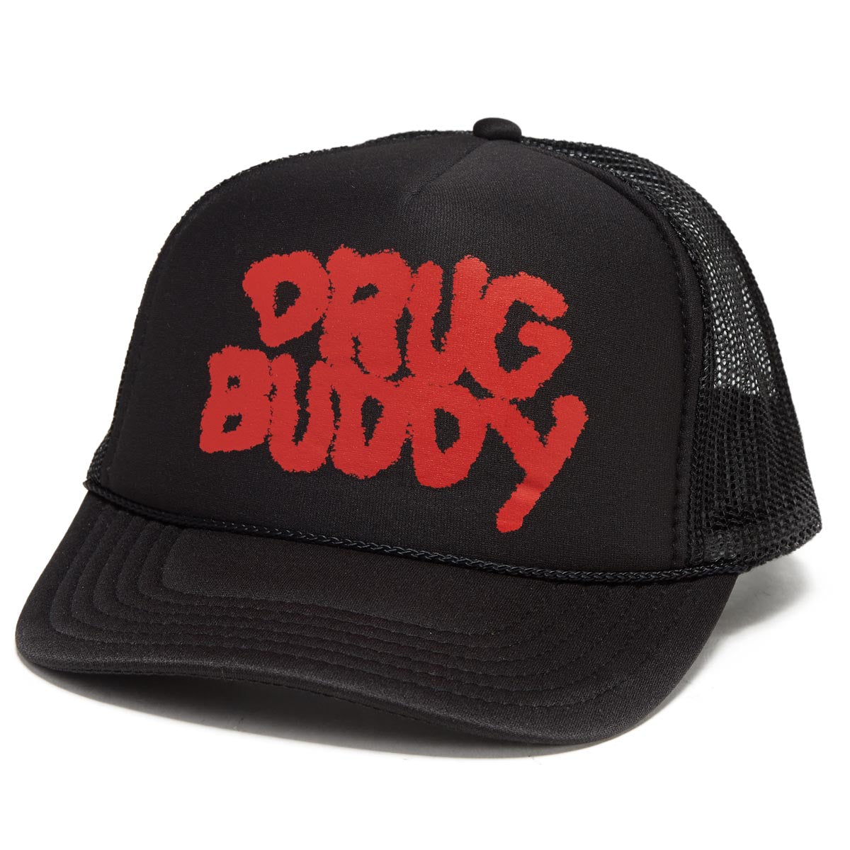 Fucking Awesome Drug Buddy Trucker Hat - Black image 1