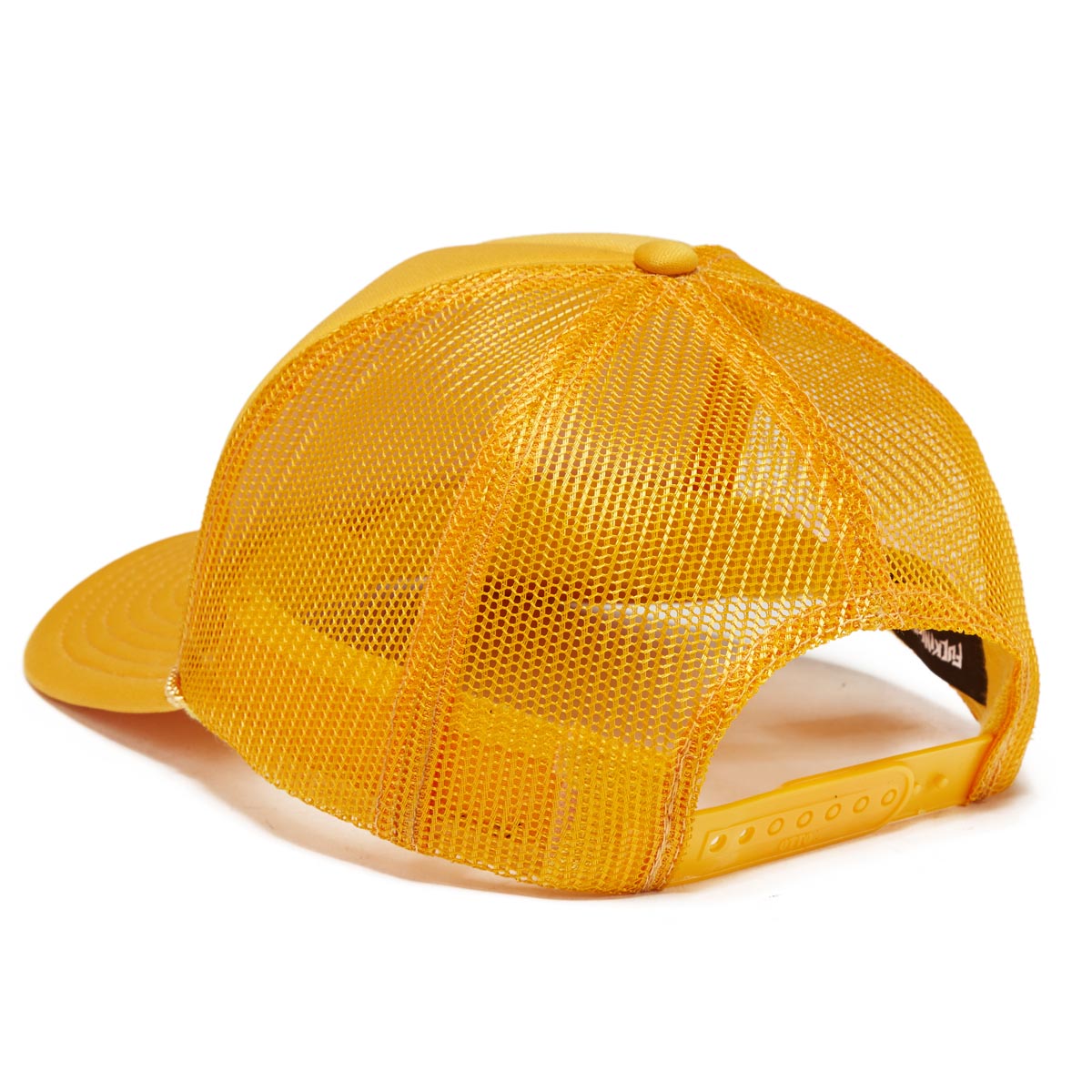 Fucking Awesome Drug Buddy Trucker Hat - Gold image 2