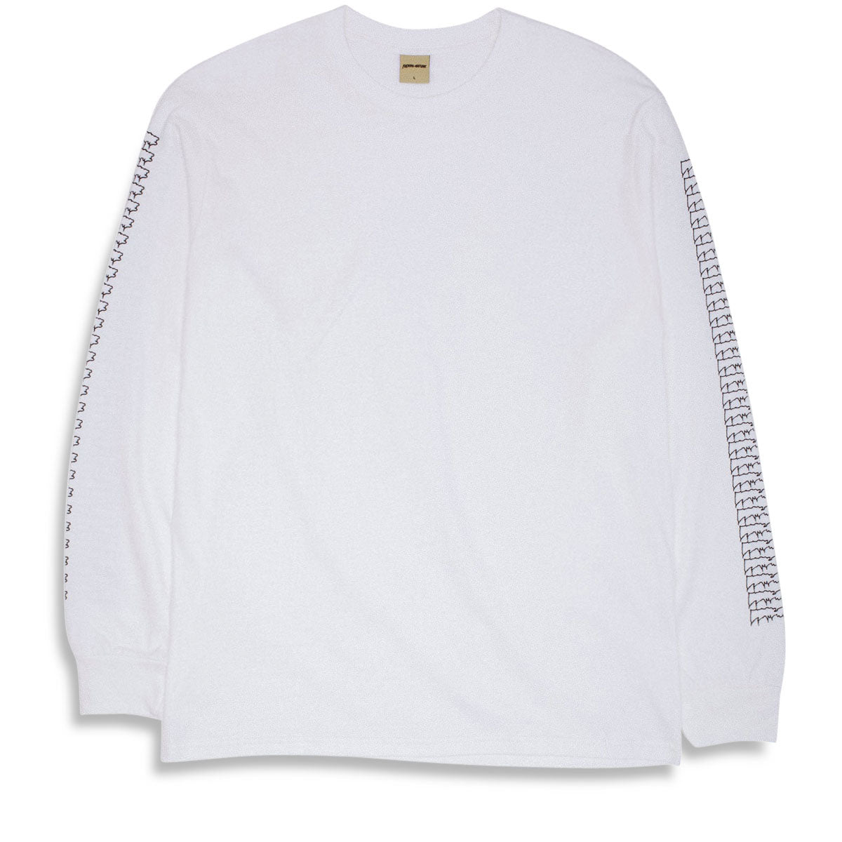 Fucking Awesome Full Drip Long Sleeve T-Shirt - White image 1