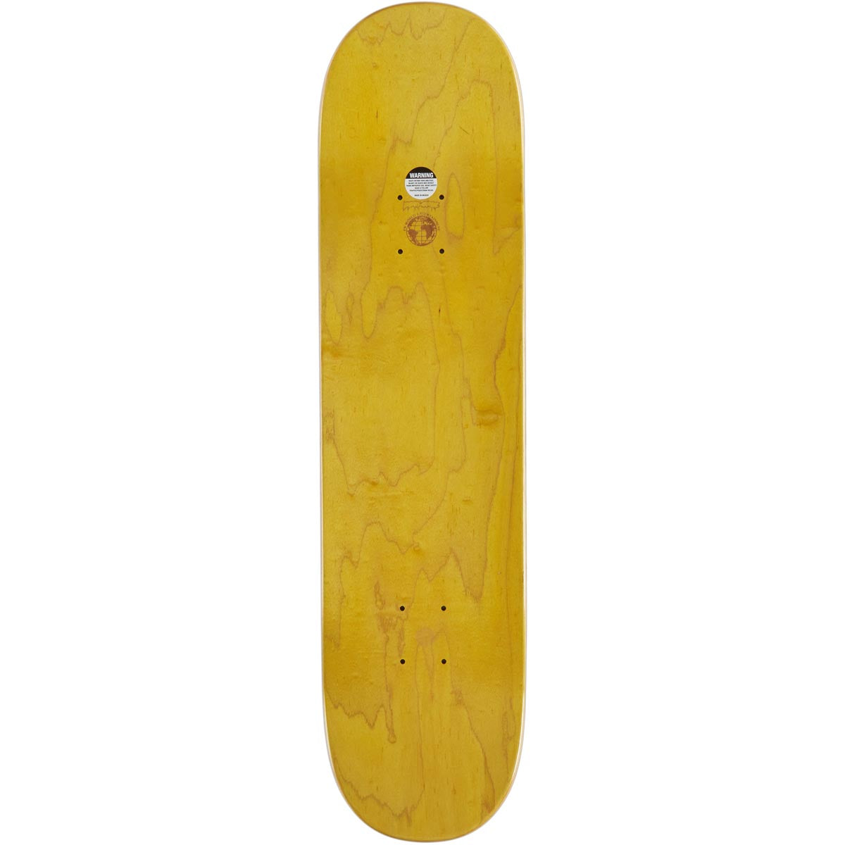 Fucking Awesome Khaki Stamp Embossed Skateboard Complete - 8.25