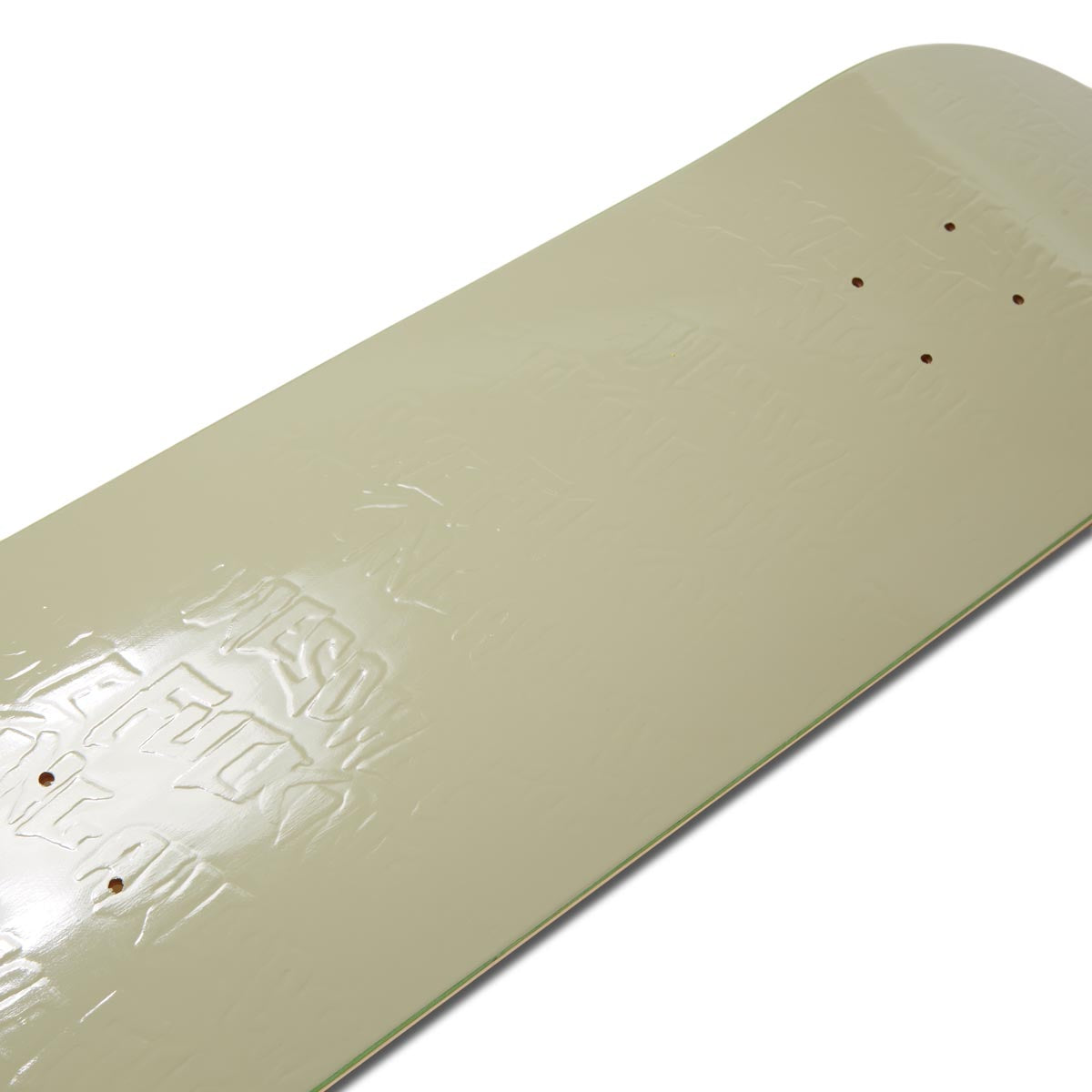 Fucking Awesome Khaki Stamp Embossed Skateboard Complete - 8.25