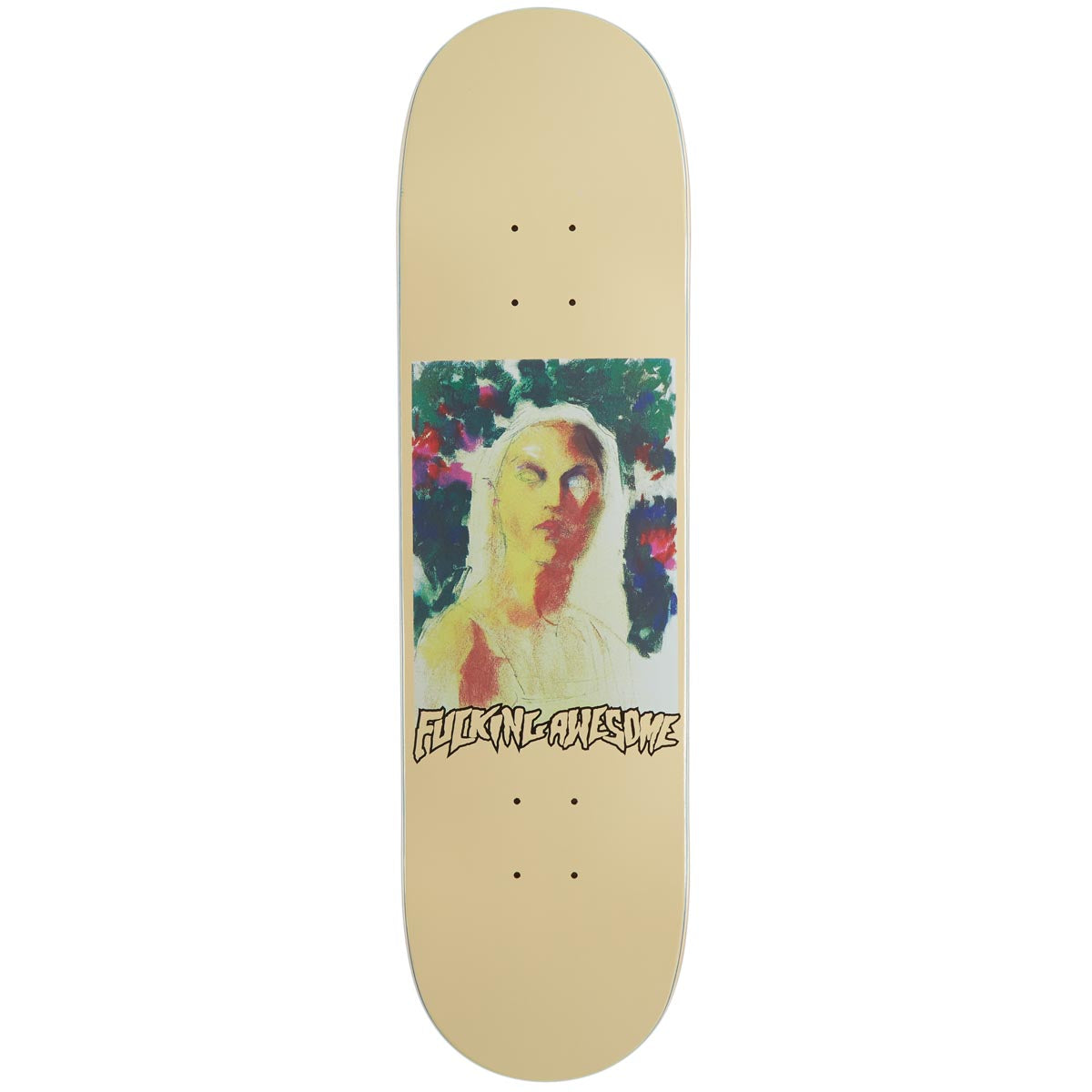 Fucking Awesome Painted Woman Skateboard Deck - 8.25