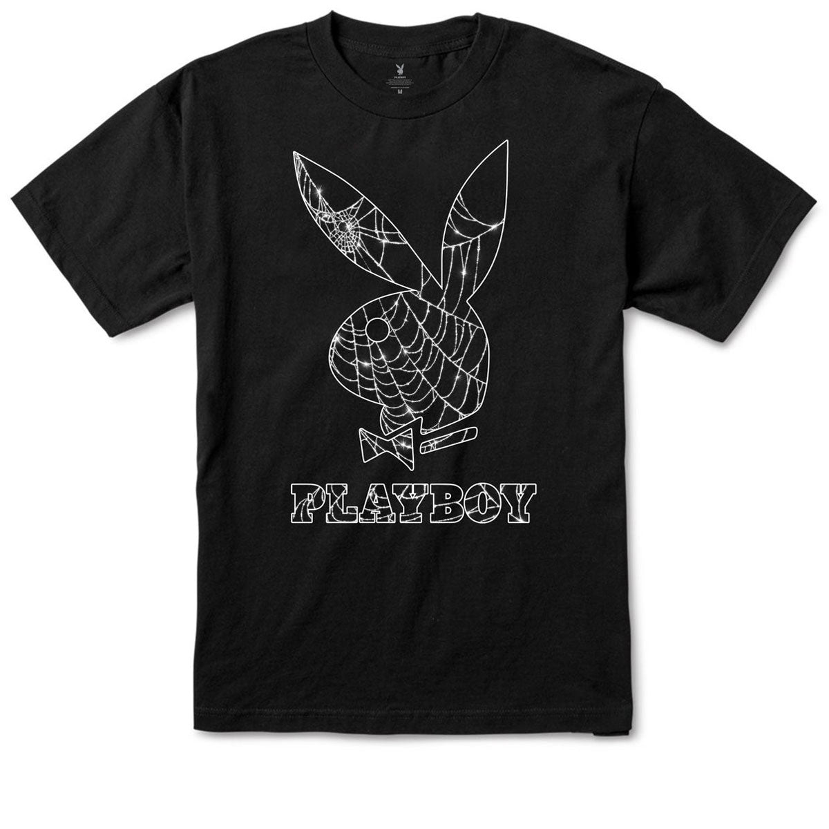 Color Bars x Playboy Spider Web T-Shirt - Black image 1