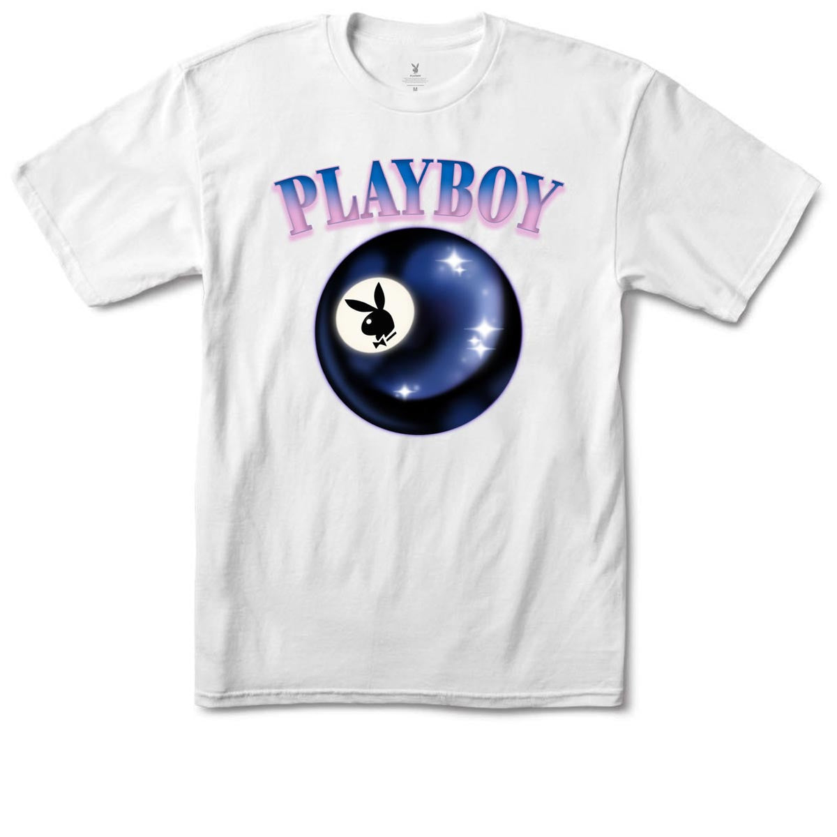 Color Bars x Playboy Billiard T-Shirt - White image 1