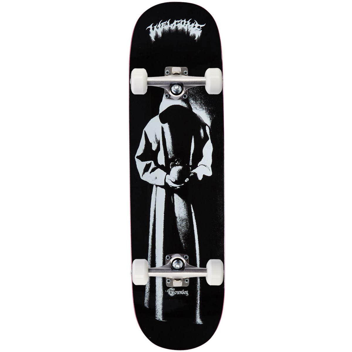 Welcome Contemplation On An Enenra Skateboard Complete - Black - 8.50