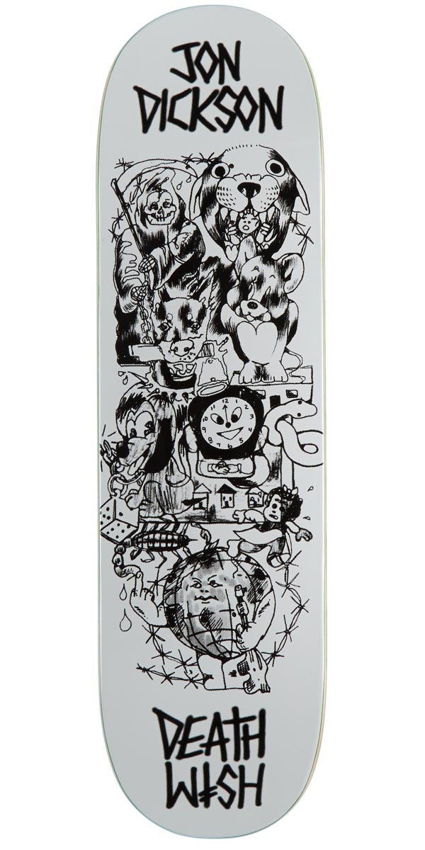 Deathwish Dickson Ascending Skateboard Deck - 8.50