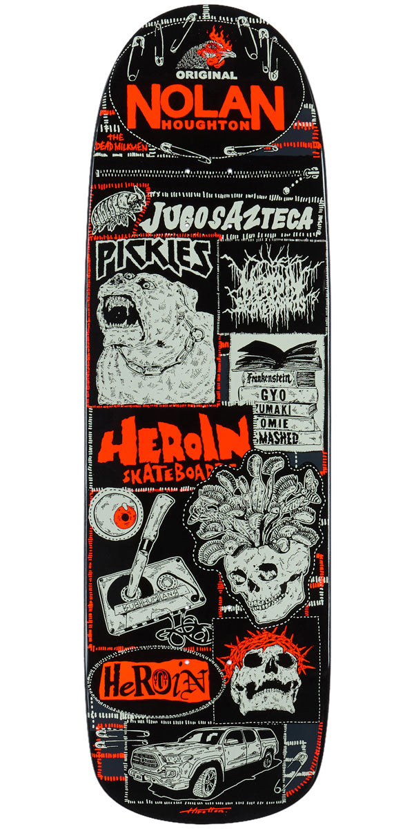 Heroin Nolan Nolan's Original Skateboard Deck - 9.60