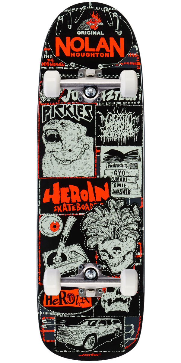 Heroin Nolan Nolan's Original Skateboard Complete - 9.60