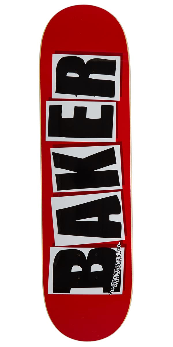 Baker Brand Logo Skateboard Deck - Black - 8.3875