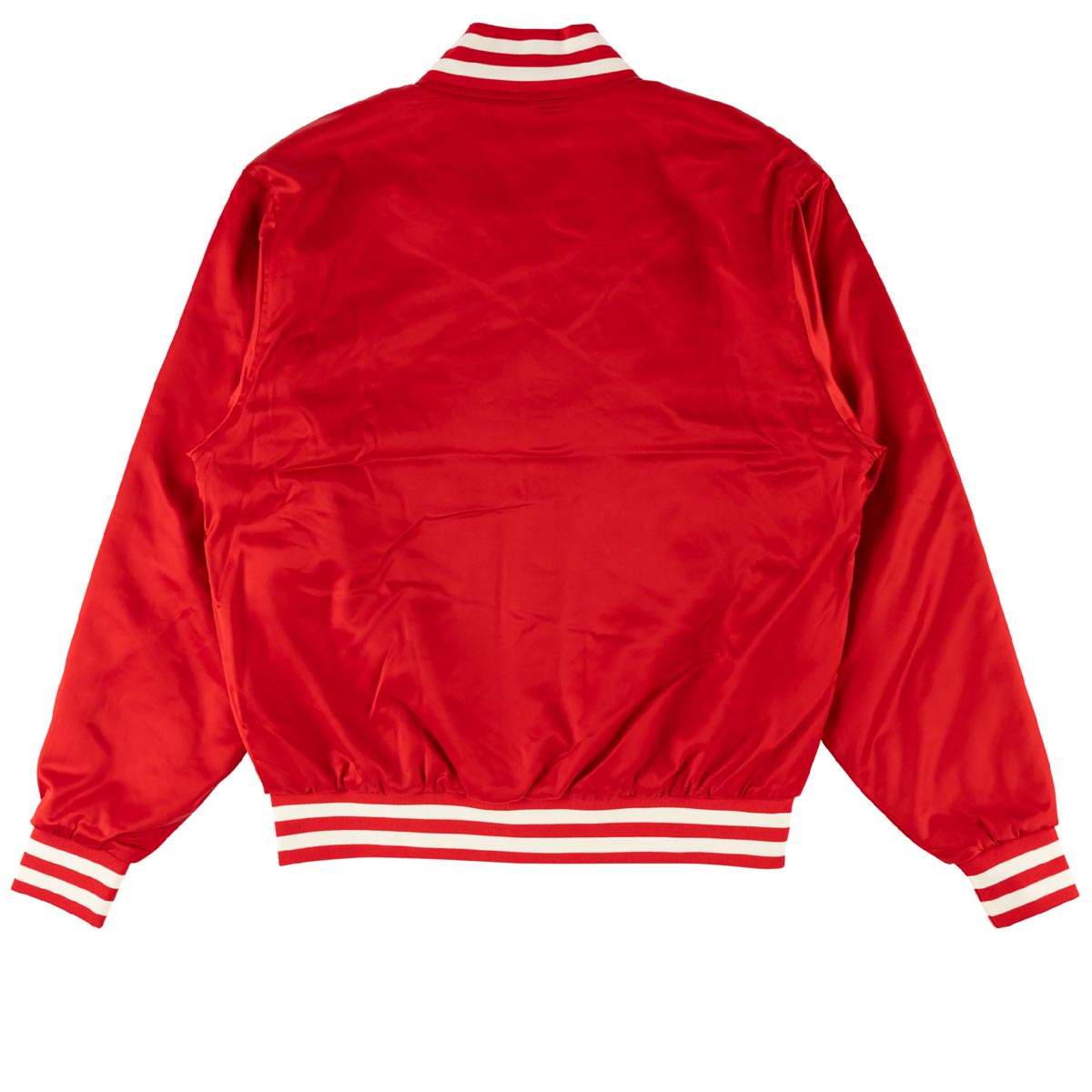 Welcome Union Varsity Jacket - Red/Bone image 5