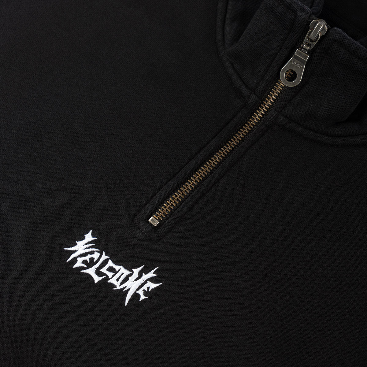 Welcome Vamp Core Quarter Zip Sweatshirt - Black image 3